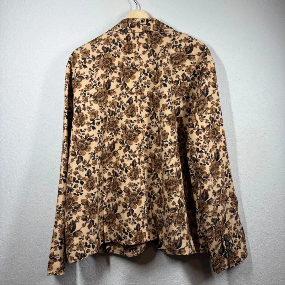Free People Brown Floral Blazer - Picture 11 of 11